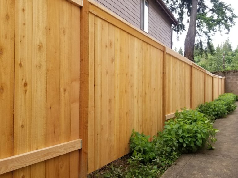 Wood Fencing