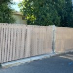 Custom Cedar Lattice Top Fencing